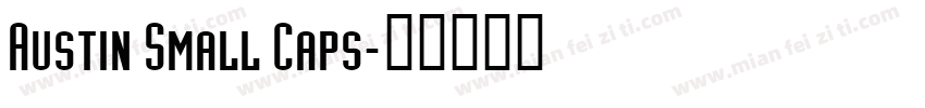 Austin Small Caps字体转换